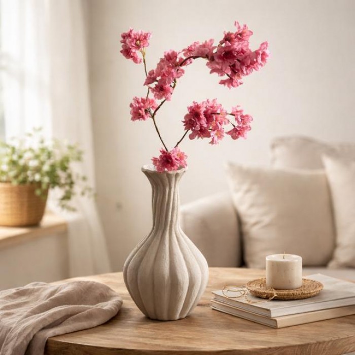 Bloesem klein, oud roze.